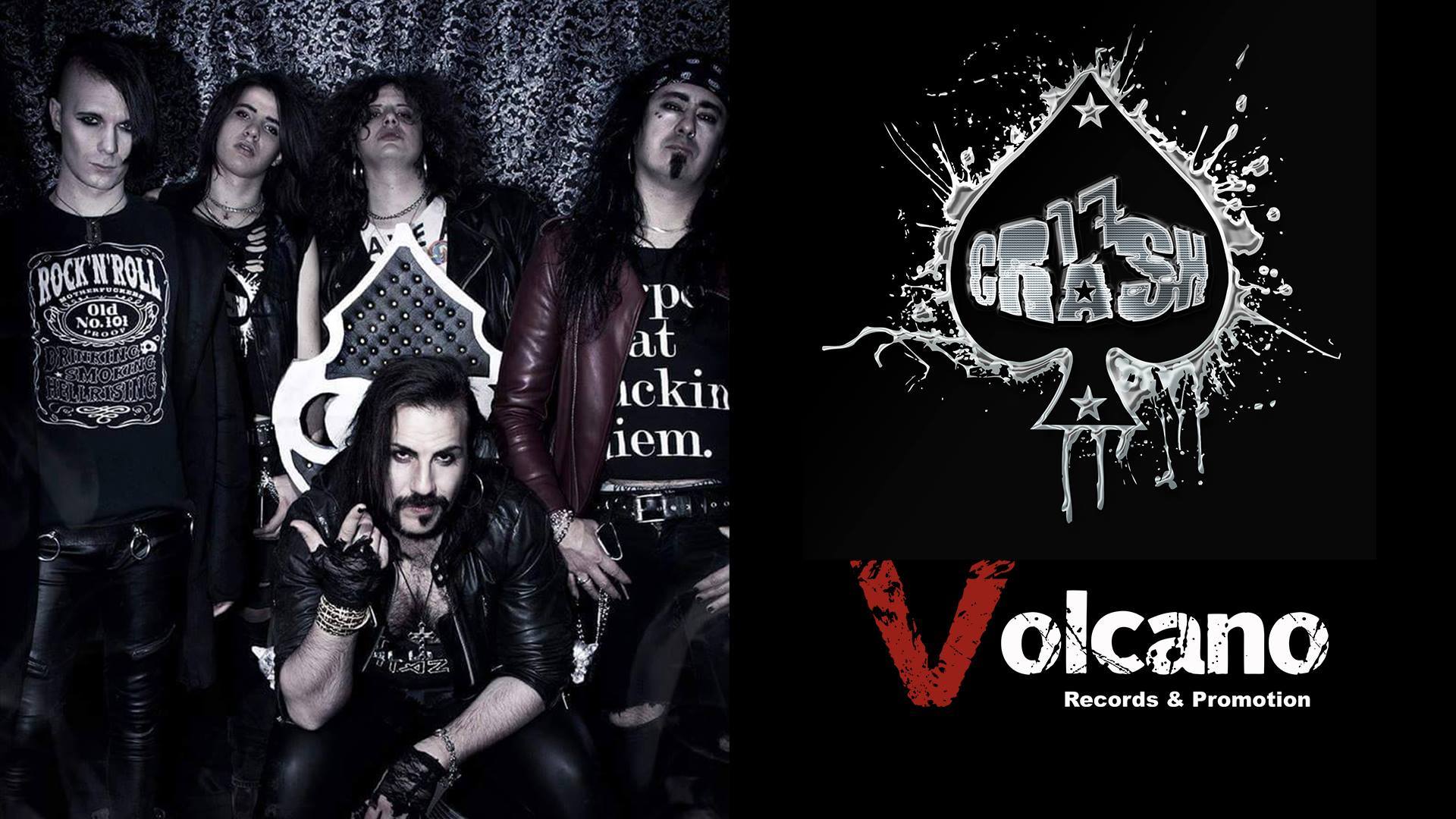 17 Crash: firmato accordo con Volcano Records & Promotion 17-crash-volcano